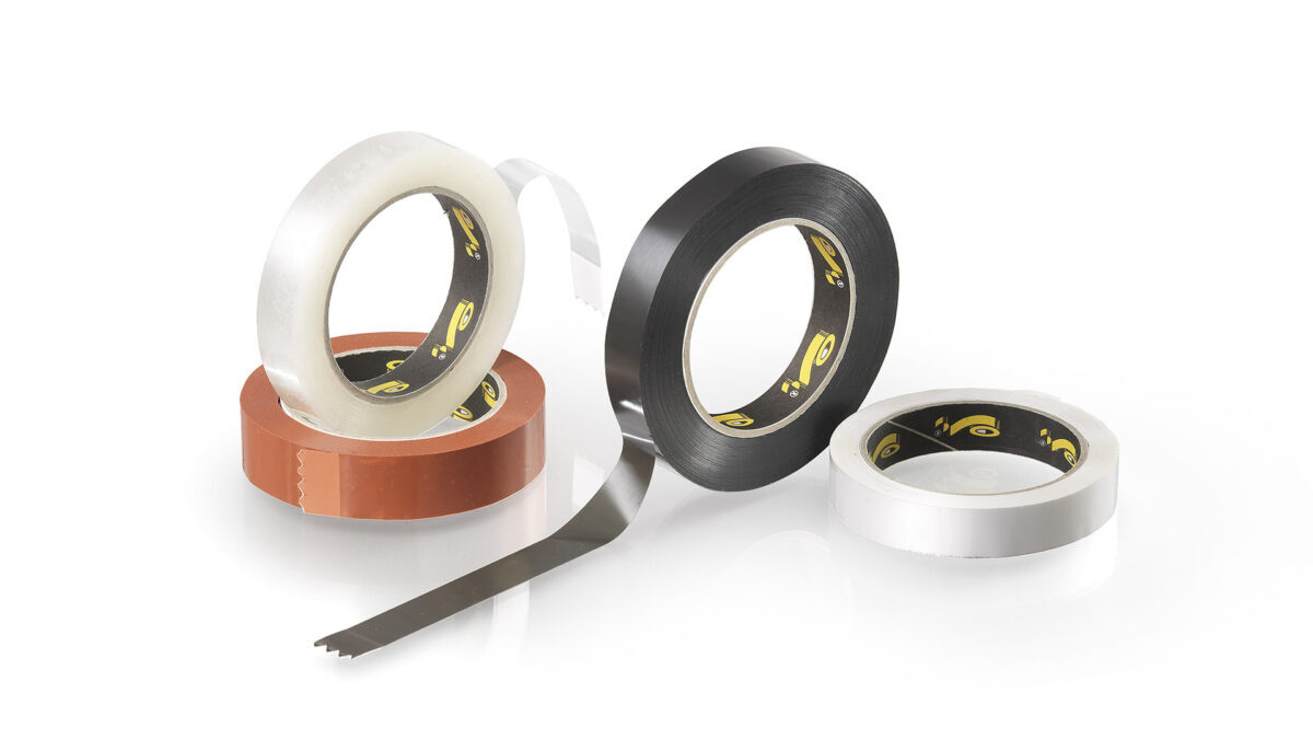 Palletizing strapping tapes